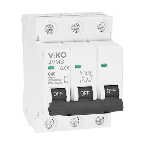 Viko otomatik sigorta 3×40 A K tipi