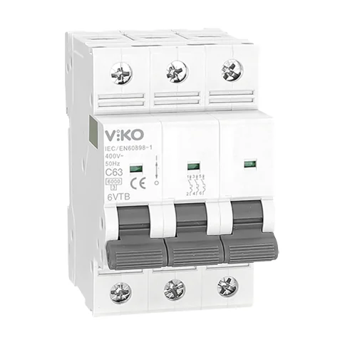 Viko otomatik sigorta 3×63 A K tipi